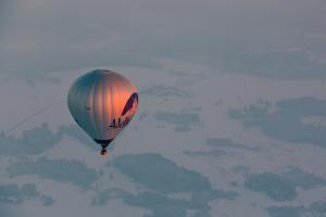 Karl-Heinz Ludwig - Ballonfahrt über die Alpen