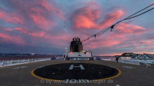 Sonnenaufgang bei Trondheim