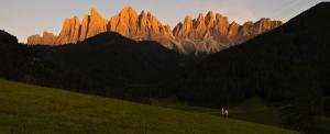 Sonnenuntergang im Villnösstal